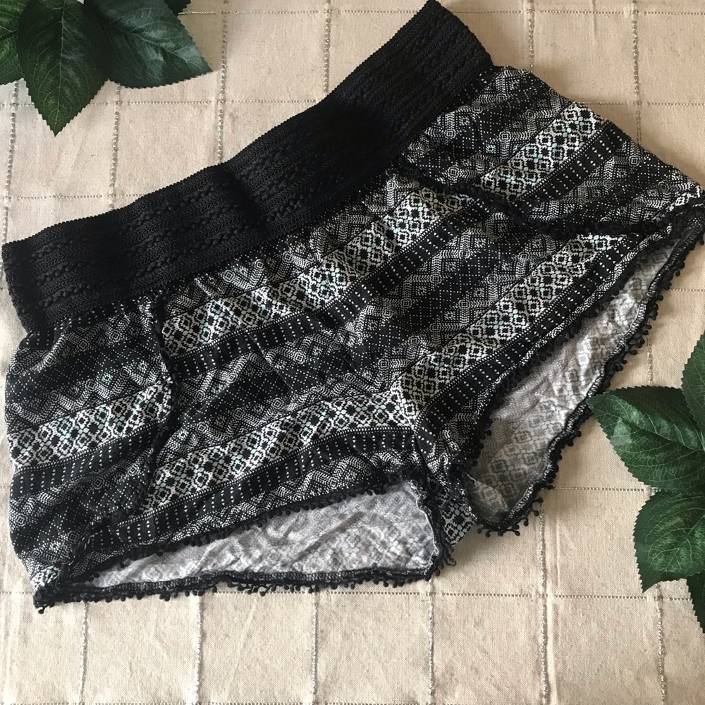 Patterned Comfy Shorts